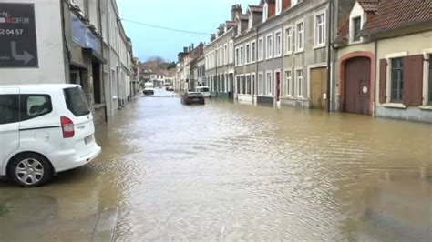 Inondations dans le Pas.
